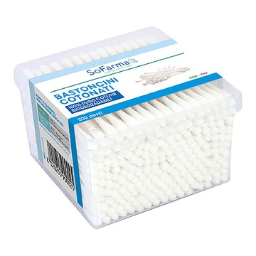 Cotton fioc 200 pezzi sofarmapiu' - 
