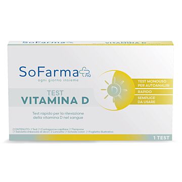 Test autodiagnostico vitamina d 1 pezzo sofarmapiu' - 