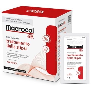 Sanavita macrocol plus 20 bustine da 13,81 g - 