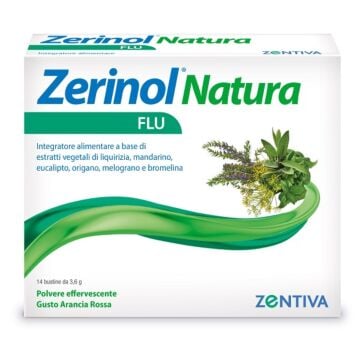 Zerinol natura flu 14 bustine - 