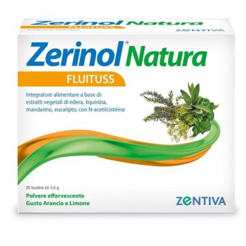 Zerinol natura fluituss 20 bustine - 