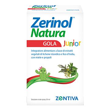 Zerinol natura gola junior spray 30 ml - 