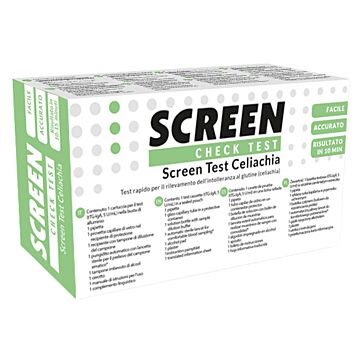 Screen test rapido screen test celiachia per rilevazione intolleranza glutine 1 pezzo - 