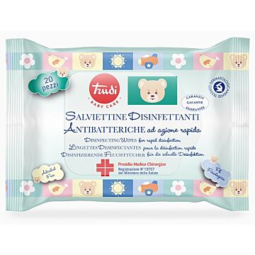 Trudi baby care salviettine disinfettanti pmc 20 pezzi - 