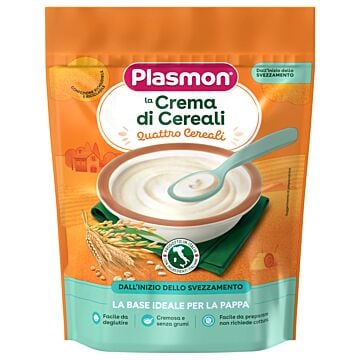 Plasmon cereali crema ai 4 cereali 200 g - 