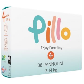 Pillo enjoy pannolini maxi 9 14 kg taglia 4 38 pezzi - 