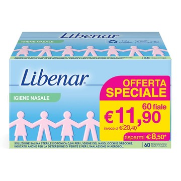 Libenar 60f isotoniche 5ml - 