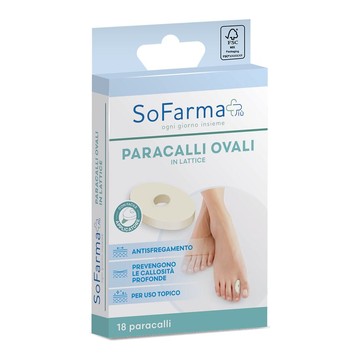 Cerotto paracallo ovale 18pz sf+ - 
