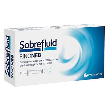 Sobrefluid rinoneb dispositivo nebulizzatore + siringa luer  lock da 50 ml + agocannula per prelievo soluzione - 