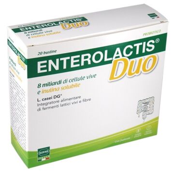 Enterolactis duo polvere 20 bustine - 