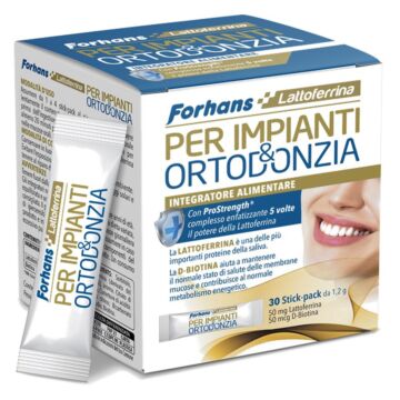 Forhans per impianti&ortodonzia 30 stick-pack - 