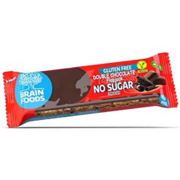 Brain foods barretta doppio cioccolato senza glutine 70 g - 