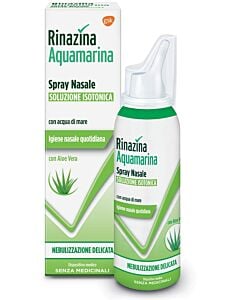 Rinazina aquamarina spray nasale isotonico aloe 100ml - 