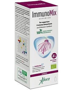 Immunomix advanced sciroppo 210 g integratore alimentare per sistema immunitario - 